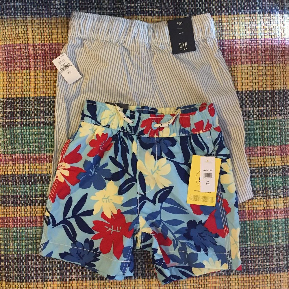2 pieces of Brand new GAP shorts with tags!